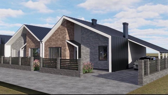 Дуплекси з наповненням в Гостомелі. Газ. Окремі двори,Розтермінування! - фото 1