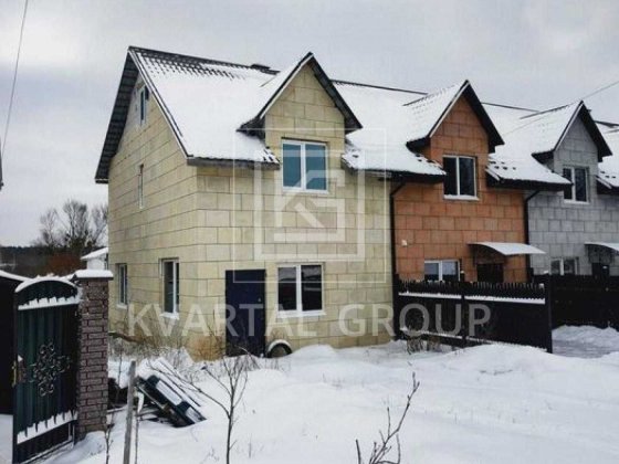 Таунхаус 97 м² з ділянкою 3 сотки, Гостомель, біля озера Гостомель