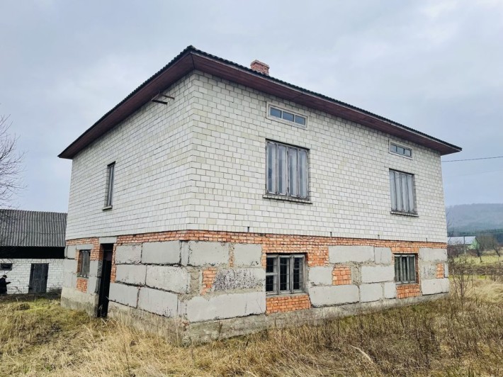 Незавершене будівництво 140 м² та технічна будівля - фото 1