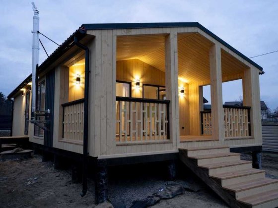 Чесна ціна ‼️ Каркасний будинок під ключ з монтажем Модульний будинок Дрогобыч