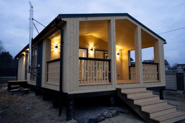 Чесна ціна ‼️ Каркасний будинок під ключ з монтажем Модульний будинок - фото 1