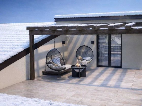 3-поверховий таунхаус з ТЕРАСОЮ, Газове опалення, міські комунікації Гостомель