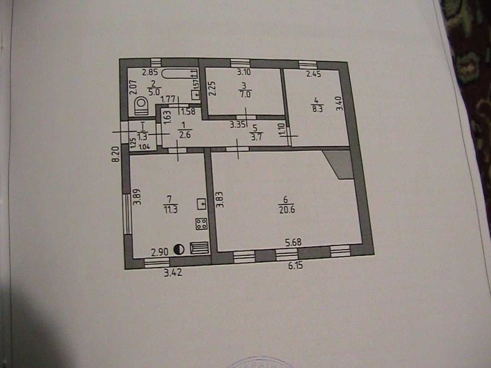 продам будинок ( без ремонту) - фото 1