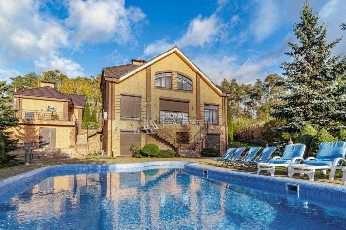 Продаж Будинок 4кім. 500м2 Гостомель Тераса Басейн Інвертор Газ - фото 1