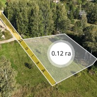 Земельна ділянка в Микуличині 0.12 га Яремче