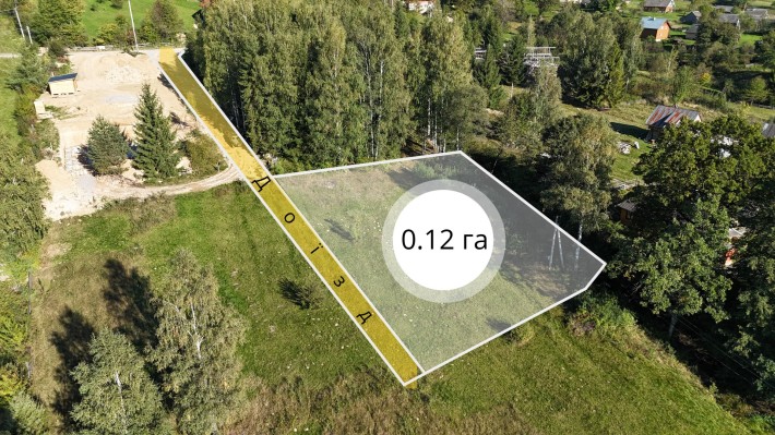Земельна ділянка в Микуличині 0.12 га - фото 1