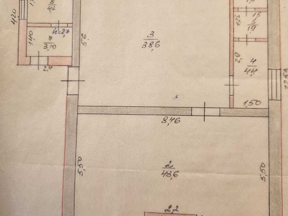 Продам  будинок для житла або  бізнесу, вул. Харківська, площа 99 м.кв Берестин