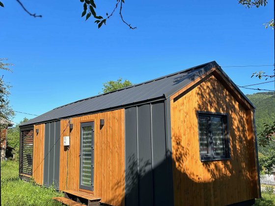 ДАЧА | Модульний будинок 28м2 з терасою під ключ Стрий