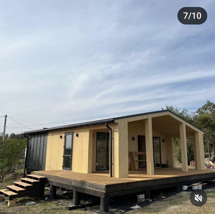 Теплий каркас ‼️Сучасний модульний будинок + Тераса - фото 1