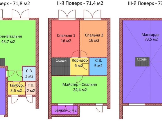 Продам таунхаус 145м2, престижна Дехтярка. VRV ID: 42580 Хмельницький