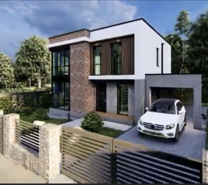 Сучасний будинок 116м2 з панорамними вікнами ЖК«Королівський » - фото 1