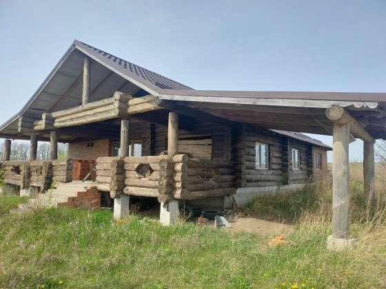 Будинок в зруб база відпочинку Якушинці