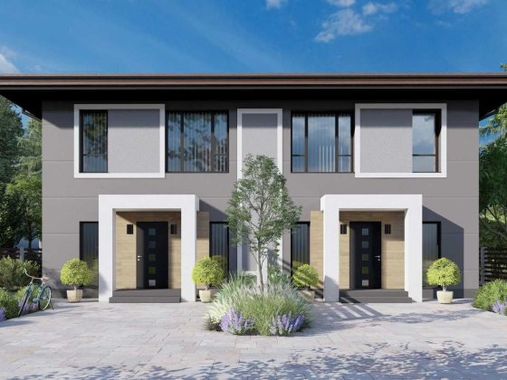 Дуплекс в котеджному містечку Якушинці