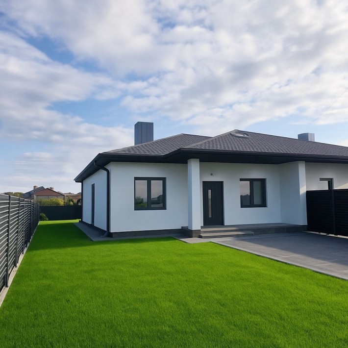 Будинок, дуплекс під чистовий ремонт із всіма комунікаціями - фото 1