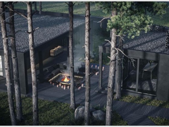 Продам недострой в Обуховке в сосновом лесу Обухівка