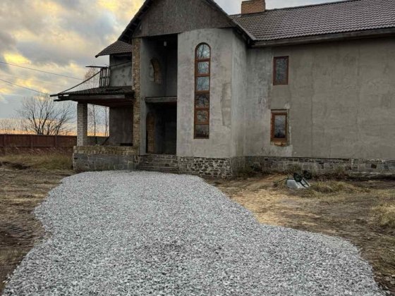 Терміновий продаж будинок 231 м2 ракушняк Глибочиця недобудова