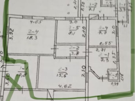 Частина будинку в центрі