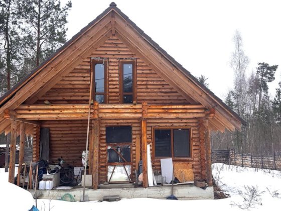 Продам будинок (дачу) зі зрубу Новогуйвиське