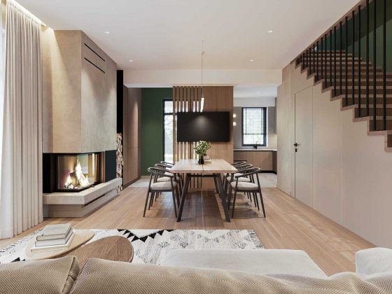 Котедж двоповерховий. WOL GREEN Polyana. Продаж. Русская Поляна