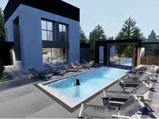 Приватний будинок у Микуличині . Закрита територія . 1 лінія від річки Микуличин