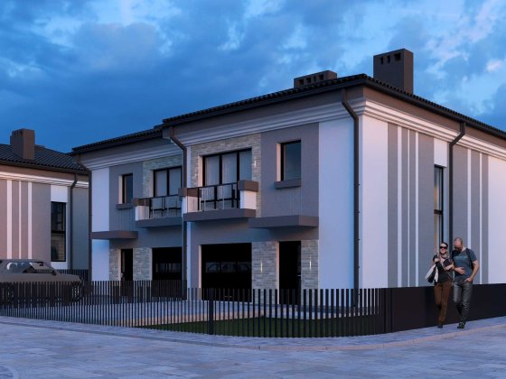 Дуплекс  вул.Потічна 4 черга БК Ярковиця та BalKon group Волчинец