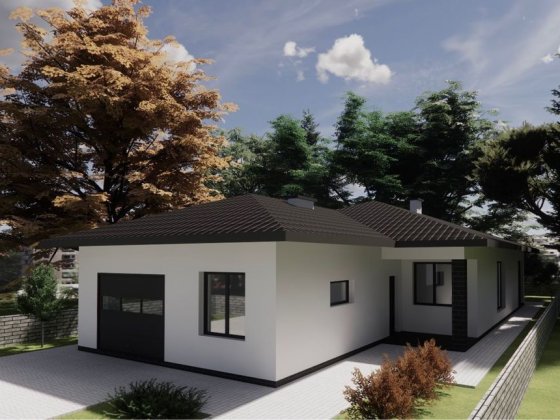 Одноповерховий будинок Крихівці, приватний будинок, особняк Криховцы