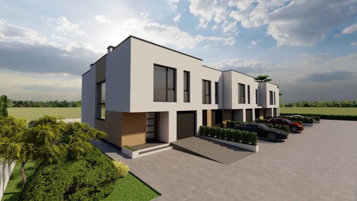 Таунхаус з підвалом / укриттям 60м2 / Вовчинець / гараж / - фото 1