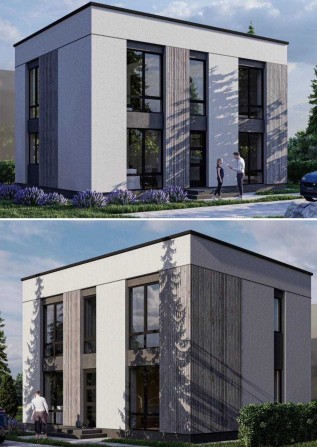 Продаю стильний будинок з міськими комунікаціями у Крихівцях.Діл 4 сот - фото 1