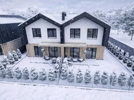 Сучасний ДУПЛЕКС від забудовника в скандинавському стилі -126м2, гараж Криховцы