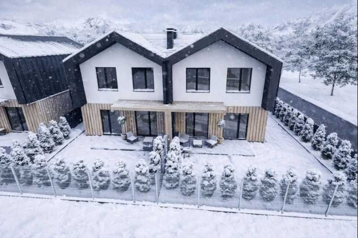 Сучасний ДУПЛЕКС від забудовника в скандинавському стилі -126м2, гараж - фото 1