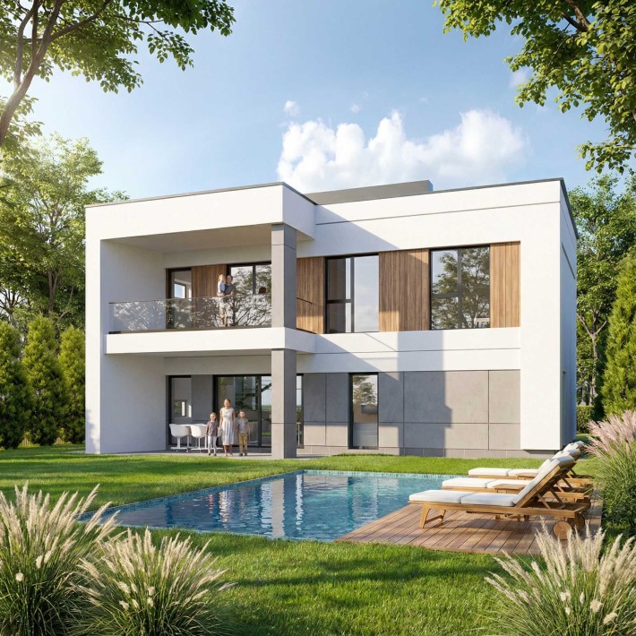 Продаж будинку з гаражем та ділянкою - фото 1