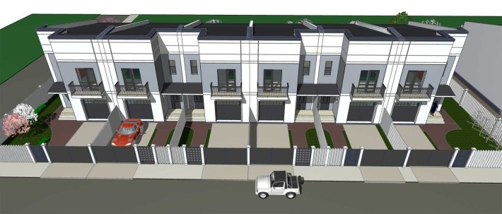 Таунхаус - 140м2, гараж, передній двір, комунікації - фото 1