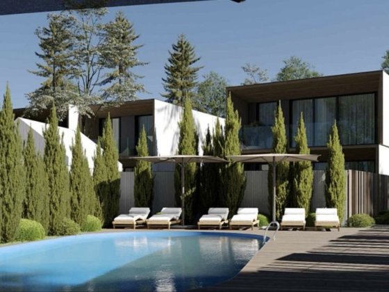 Продаж танхауса з басейном у передмісті Івано-Франківська Микитинці