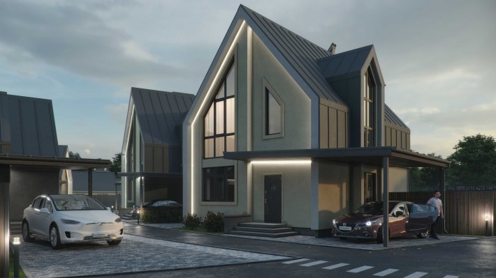 Котедж 135 кв.метрів в с. Крюківщина - фото 1