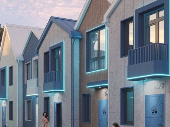 Надійний забудовник! Двоповерховий таунхаус з ділянкою, 80м2 Святопетровское