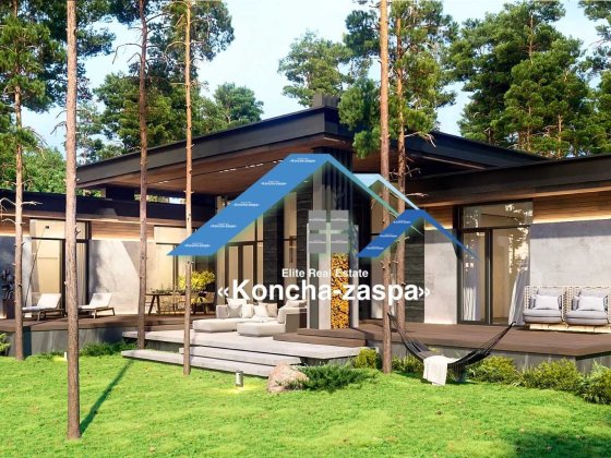 Конча Заспа, Козин продажа нового дома с ремонтом в сосновом лесу. Козин