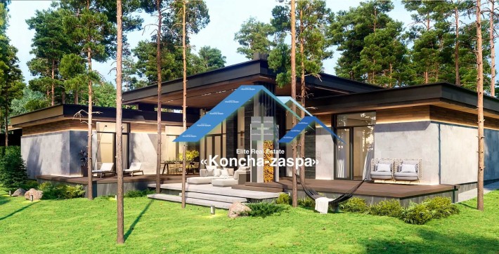 Конча Заспа, Козин продажа нового дома с ремонтом в сосновом лесу. - фото 1