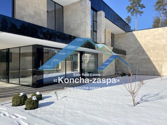 Козин. Новый дом Hi-tech в закрытом коттеджном городке. Козин