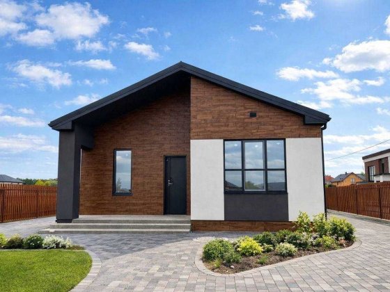 Готовий одноповерховий будинок 124 м2 в КМ Secret Lake, Білогородка Білогородка