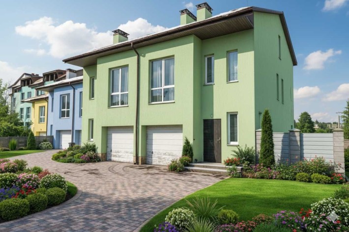 Вартість нижча ринку! Триповерховий таунхаус, ціна 367 $ за 1 м2 - фото 1