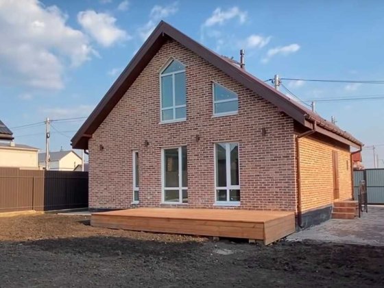 Будинок на 120 м2, в Англійському стилі у КМ "Бельгійське містечко" Святопетрівське