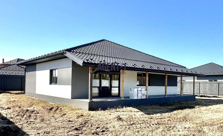 Готовий одноповерховий будинок 123 кв.м. 7 сот, Білогородка - фото 1