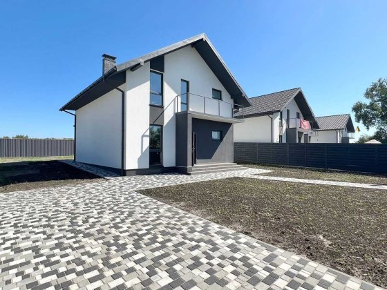 Без% Фото реальні 4к дім 138м2 2пов Бучанський р-н Білогородка 6сот Білогородка