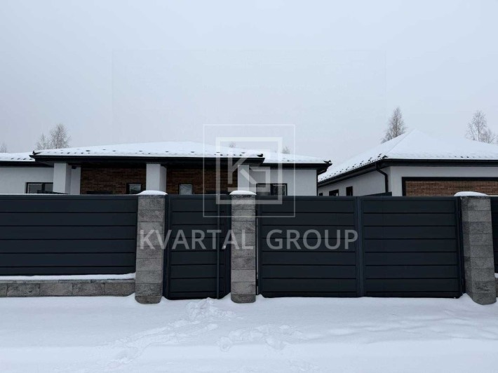 ТЕРМІНОВО/Чудовий одноповерховий дуплекс 80м2 в ЛІСОВОМУ Ворзелі/ГАЗ - фото 1