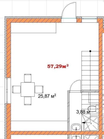 Продаж Таунхауса 57м2, в Білогородці.вул Княжа. - фото 1