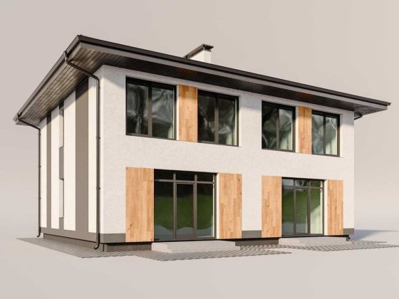 Без комісії, цегляні дуплекси 91,8м², 4 кімнати, ділянка 3 сотки, газ Гатне