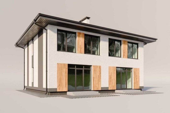 Без комісії, цегляні дуплекси 91,8м², 4 кімнати, ділянка 3 сотки, газ - фото 1