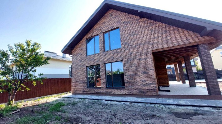 Продаж новобудови. Метро пішки. Гатне. 2 поверхи. 150 кв. 7 соток. Газ - фото 1