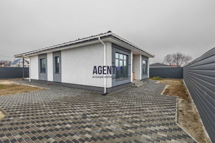 Продається новий, одноповерховий будинок с. Білогородка - фото 1