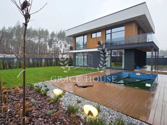 Продаж Будинку з панарамою на ліс. 230 м2, 4 кімнати с.Ходосівка Ходосівка